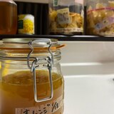 オレンジの発酵ドリンク